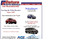 Desktop Screenshot of daturaauto.com